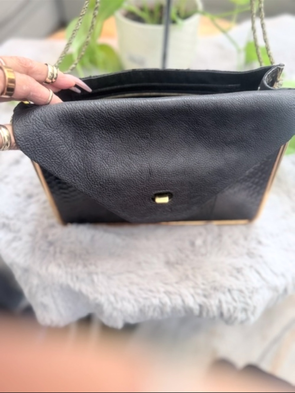 Python leather Chloé Sally shoulder bag - Picture 6 of 9
